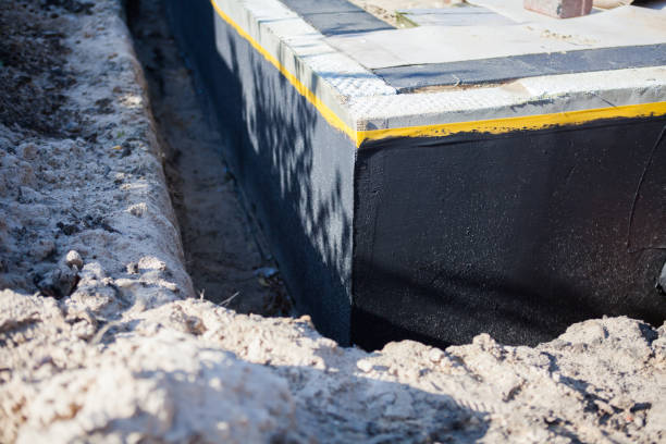 Professional Waterproofing technician working in Edison, GA